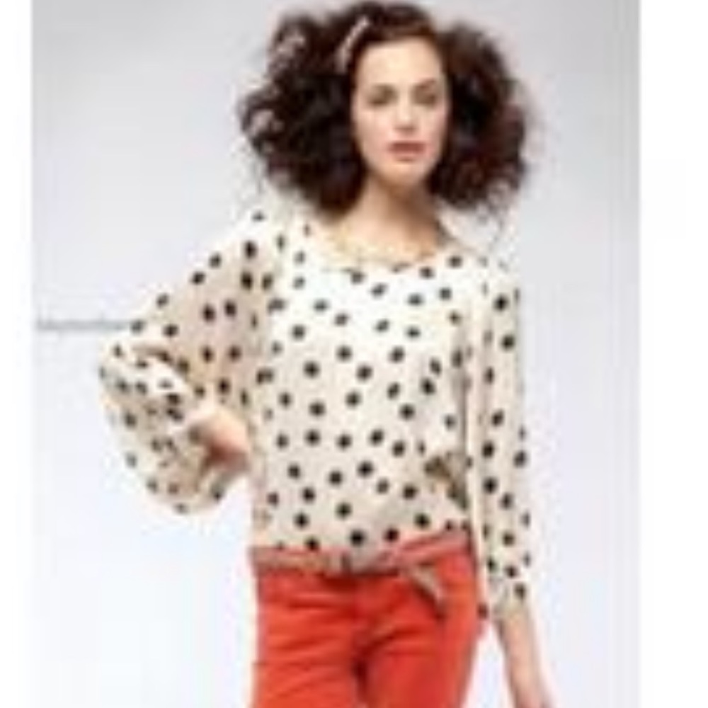 Anthropologie hi there Karen walker polka dot 2 xs